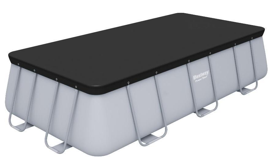 Изображение BESTWAY 58232 Тент (ПВХ) для бассейна 404*201 см / 412*201 см