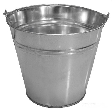 Изображение РОССИЯ Ведро оцинкованное 7.0л (090127)