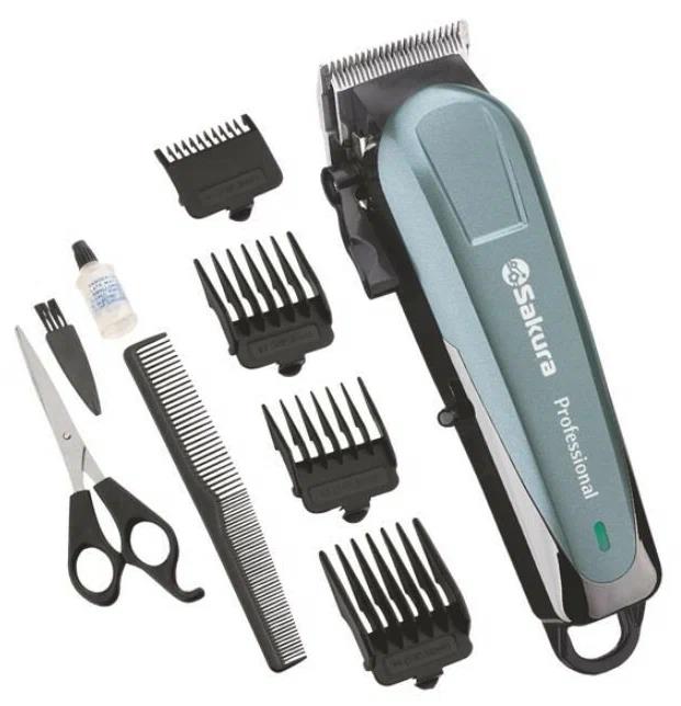 Изображение Машинка для стрижки бороды и усов, головы Sakura SA-5179 BL, синий