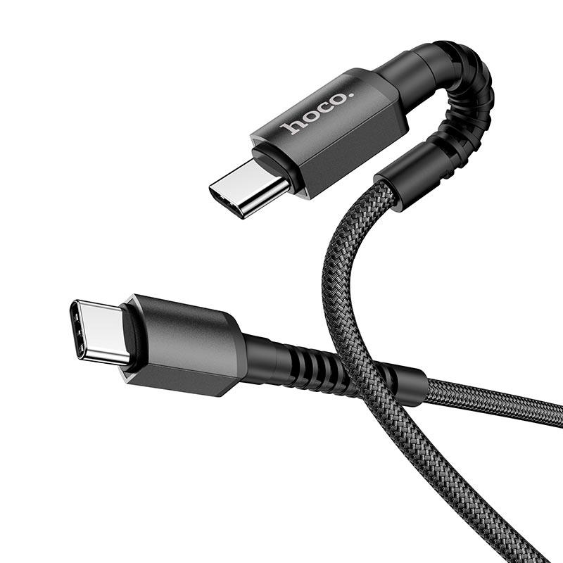 Изображение Кабель соединительный Hoco X71 Especial USB-C USB Type-C черный 1 м