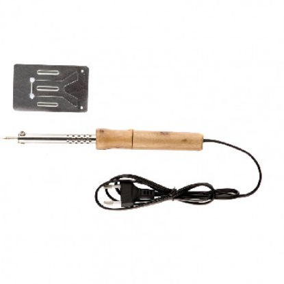 Изображение SPARTA Паяльник с ручкой из дерева, 40 Вт, 220 В 913102
