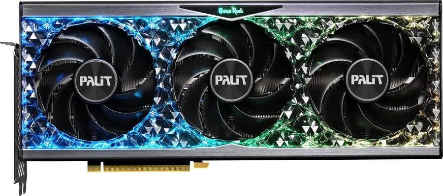 Изображение Видеокарта Palit GeForce RTX 4070 Ti GameRock 12 Гб (NVIDIA GeForce RTX 4070 Ti, GDDR6X)/(NED407T019K9-1045G)