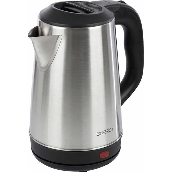 Изображение Электрический чайник Energy E-219 (1500 Вт/2,2 л /нержавеющая сталь/черный, серебристый)