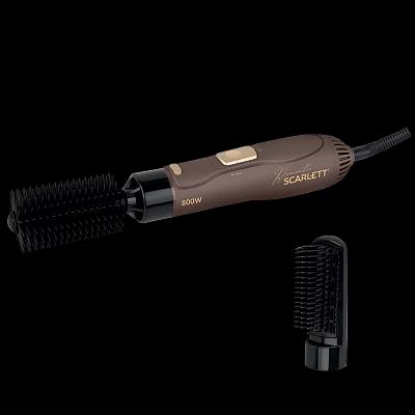 Изображение Фен-щетка Scarlett SC-HAS73I14 (800 Вт /мокко с золотом)