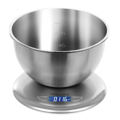 Изображение Весы кухонные TAKARA K16H (серебристый)