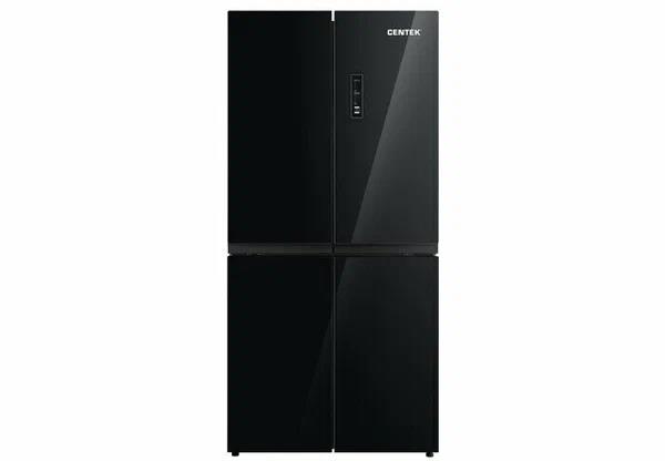 Изображение Холодильник CENTEK CT-1756 NF Black Glass чёрный (A,346 кВтч/год)