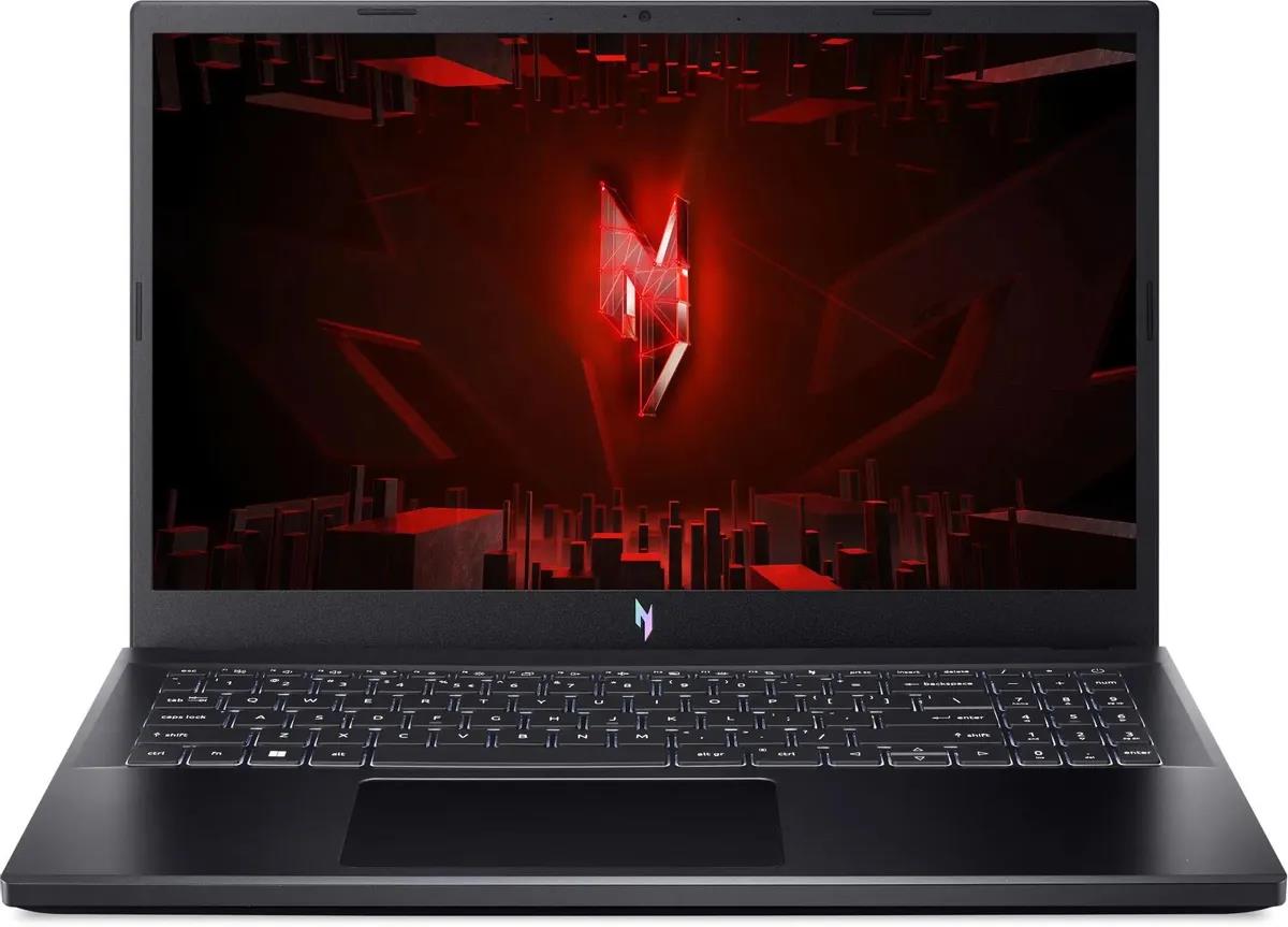 Изображение Ноутбук Acer Nitro V 15 ANV15-51-5637 (Intel 13420H 2100 МГц/ SSD 1024 ГБ  /RAM 16 ГБ/ 15.6" 1920x1080/VGA дискретная/ Без ОС) (NH.QN8CD.005)