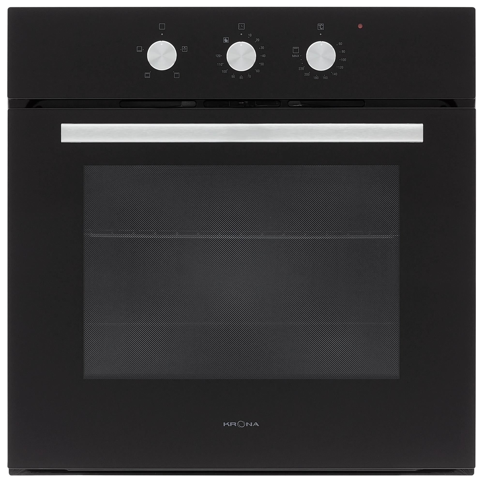 Изображение Духовой шкаф Krona ESSENZA 60 BL G2 (68 л , чёрный)