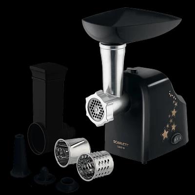 Изображение Мясорубка Scarlett SC-MG45M30 (Gold Stars) (1800 Вт /2 кг/мин/черный)