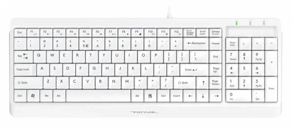 Изображение Клавиатура A4Tech Fstyler FK15 (USB), (белый)