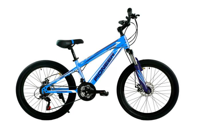 Изображение Велосипед Pioneer Centurion 24 (белый, синий, темно-синий/24 "/12.0 ")-