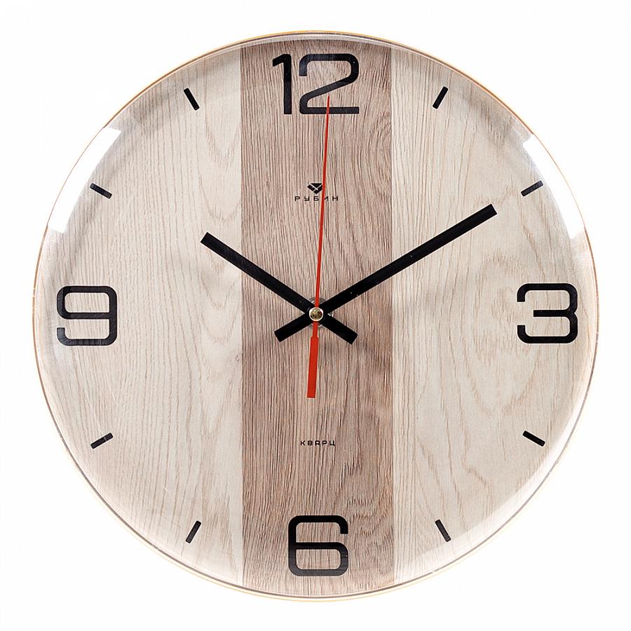 Изображение Настенные часы Рубин 2526-006 бежевый