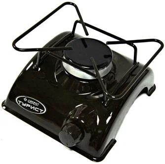 Изображение Плита настольная Гефест ПГТ 1 модель 802 К3 (газовая, эмаль, черный)