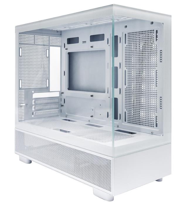 Изображение Корпус 1STPLAYER MIKU Mi5 (mATX, Mini-ITX, белый, без БП)/(Mi5-WH)