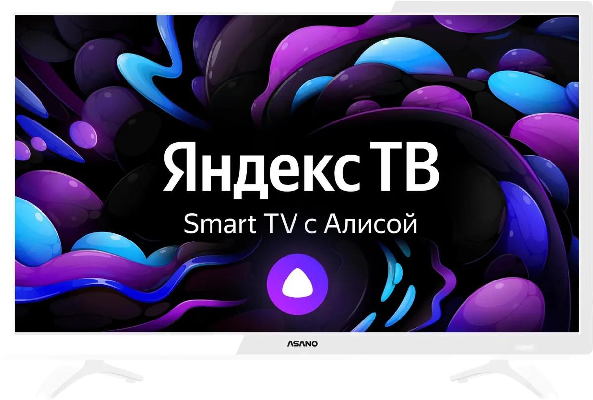 Изображение Телевизор Asano 24LH8011T 24" 720p HD Smart TV белый