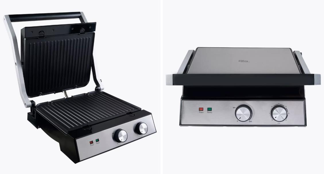 Изображение Электрический гриль Oasis GR-3ST нерж., 2000 Вт