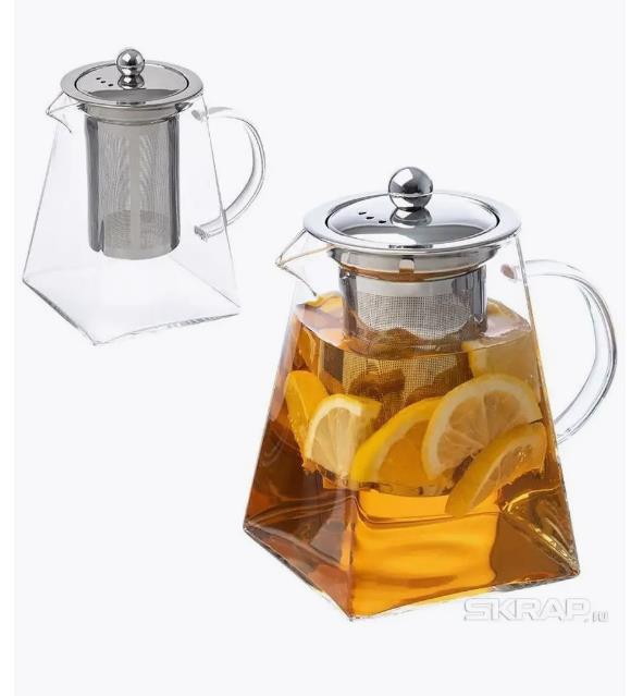 Изображение Чайник заварочный Leonord AROMA (105039) (прозрачный/1 л )