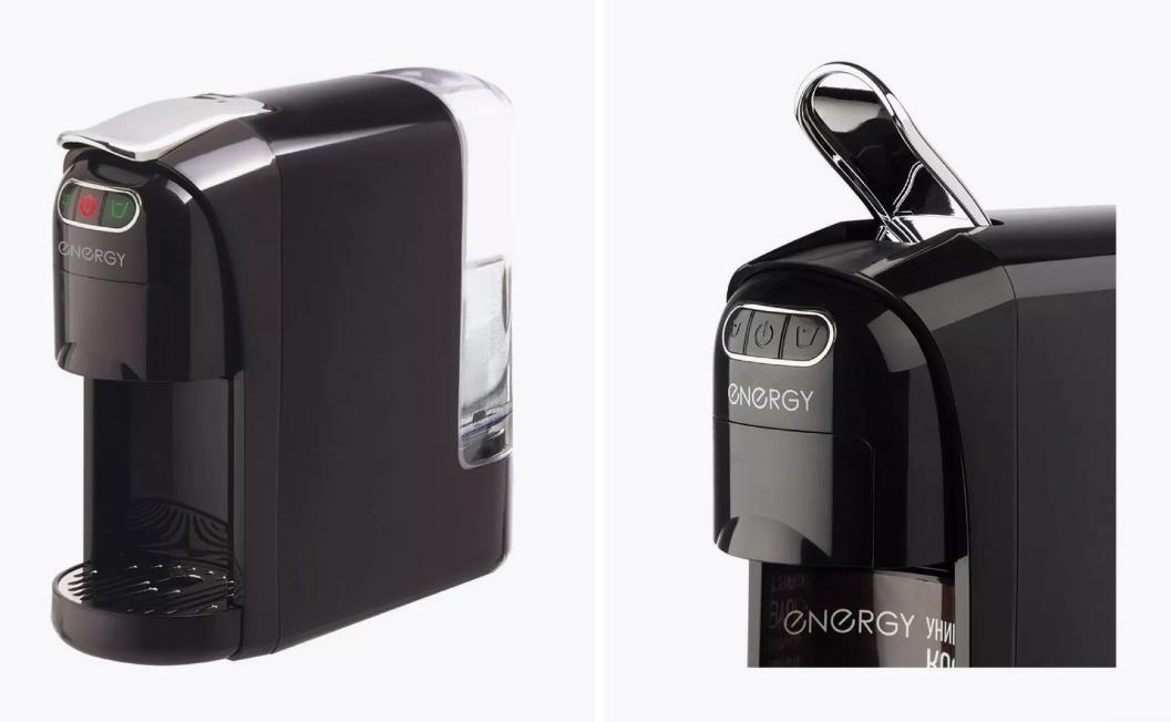 Изображение Кофеварка Energy EN-250-3 цвет черный (комбинированная//1400 Вт )