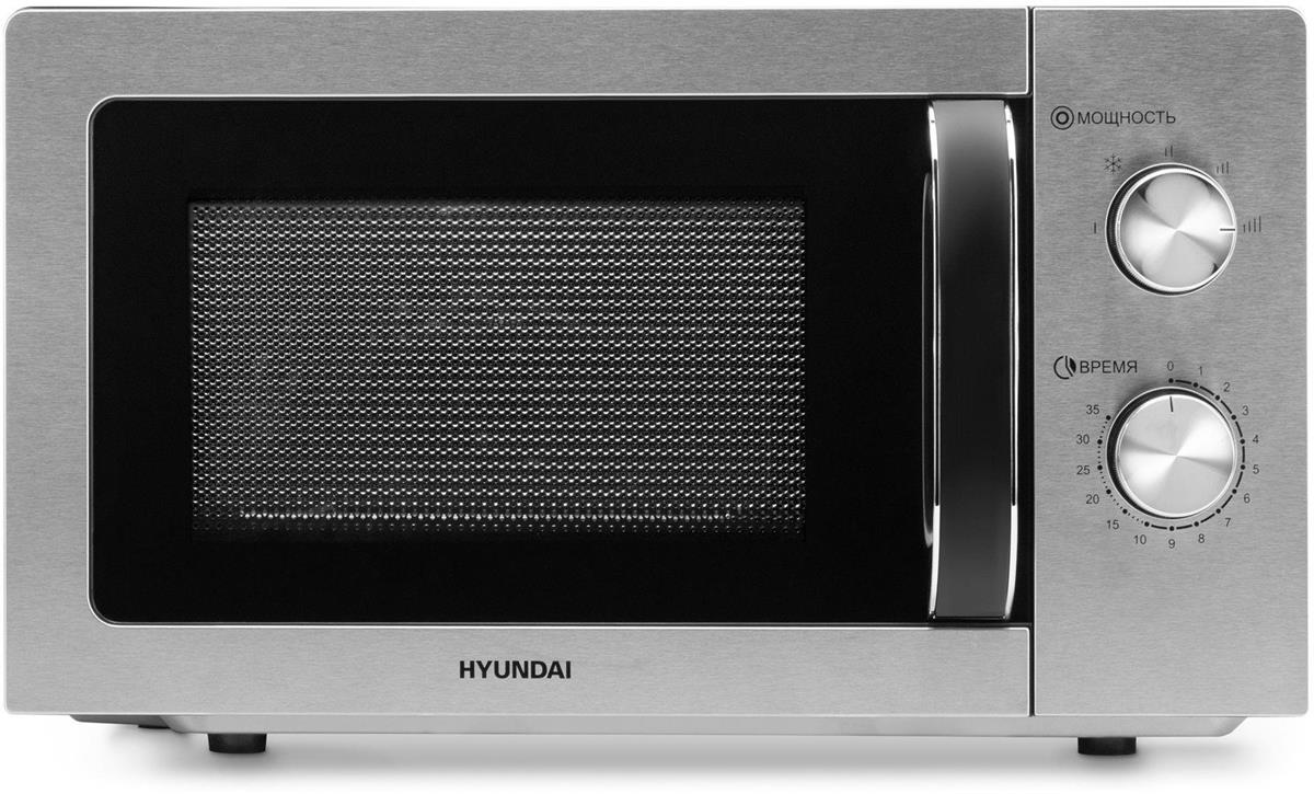 Изображение Микроволновая печь Hyundai HYM-M2013 (700 Вт  20 л    стальной)