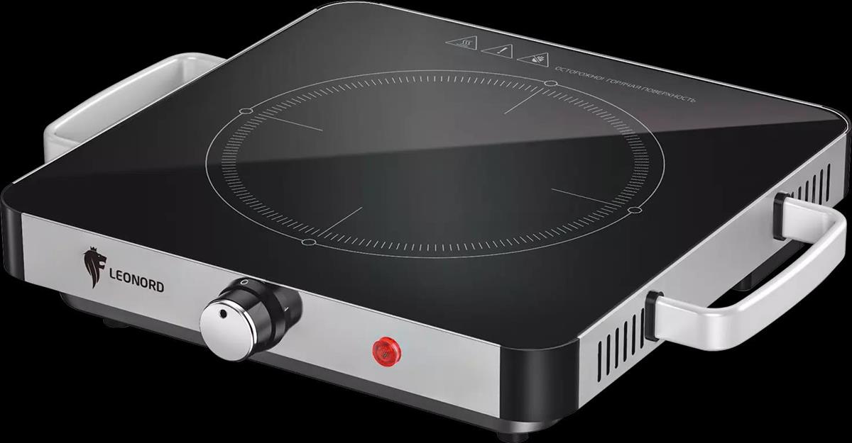 Изображение Плита настольная Leonord LE-1747 (108175) (инфракрасная, стеклокерамика, )