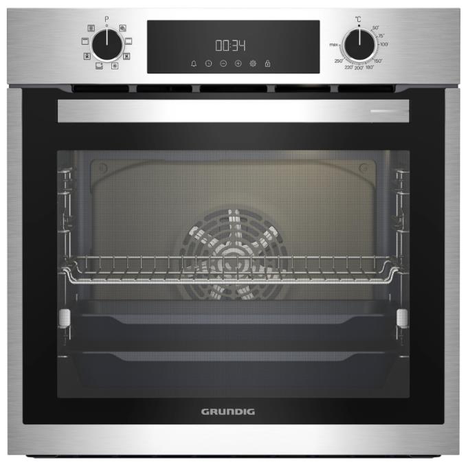Изображение Духовой шкаф Grundig GEBM11300XC (72 л , нержавеющая сталь)