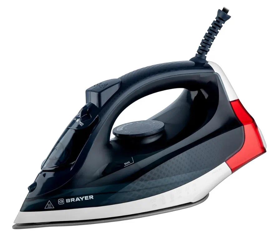 Изображение Утюг Brayer BR4018 (2400 Вт/серый)