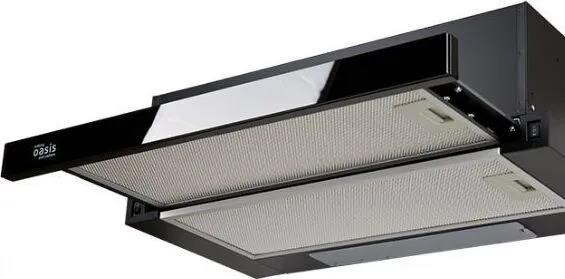 Изображение Встраиваемая вытяжка Oasis UV-60G (черный, черный)
