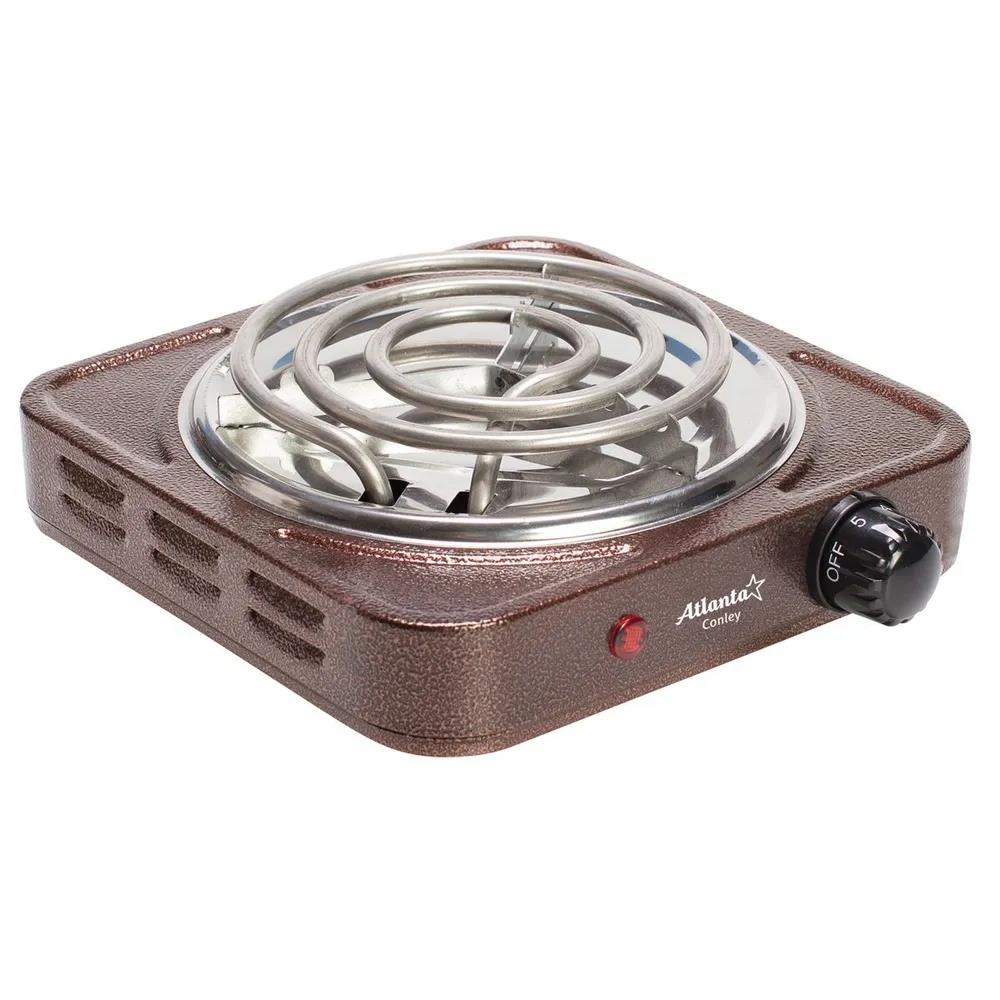 Изображение Плита настольная Atlanta ATH-1734 (электрическая, металл, коричневый)