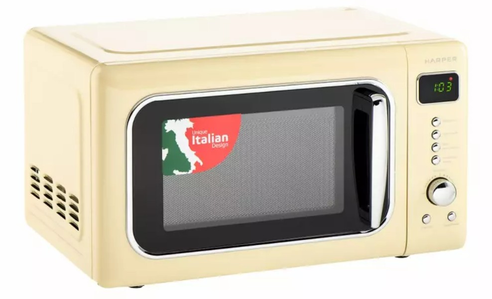Изображение Микроволновая печь Harper HMW-20ST04 (700 Вт  20 л  Гриль  бежевый)