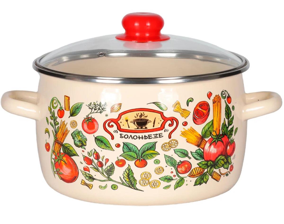 Изображение Кастрюля Appetite 1RC201S Болоньезе эмал сфер (4 л )