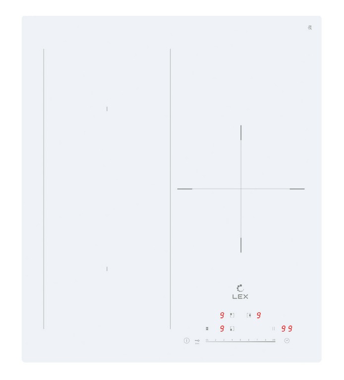 Изображение Варочная панель LEX EVI 431A WH (белый)