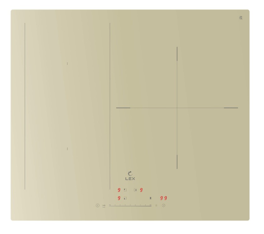 Изображение Варочная панель LEX EVI 631A IV (слоновая кость)