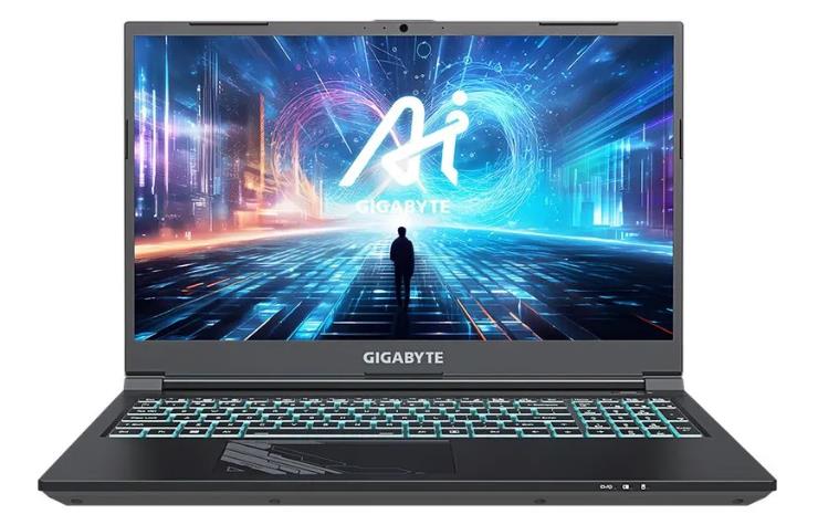 Изображение Ноутбук GIGABYTE G5 MF5 (Intel 13620H 2400 МГц/ SSD 1024 ГБ  /RAM 8 ГБ/ 15.6" 1920x1080/VGA дискретная/ Windows 11 Home) (MF5-H2KZ354KH)