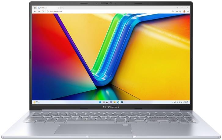 Изображение Ноутбук Asus Vivobook 16X M3604YA-MB240 (AMD 7430U 2300 МГц/ SSD 512 ГБ  /RAM 16 ГБ/ 16" 1920x1200/VGA встроенная/ DOS) (90NB11A2-M00B00)