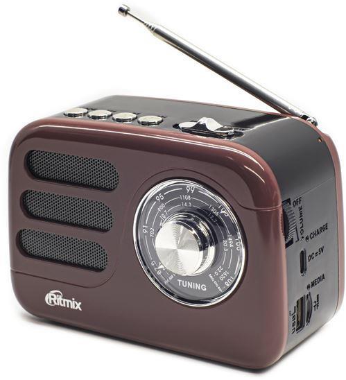 Изображение Радиоприемник Ritmix RPR-033 CHOCOLATE коричневый