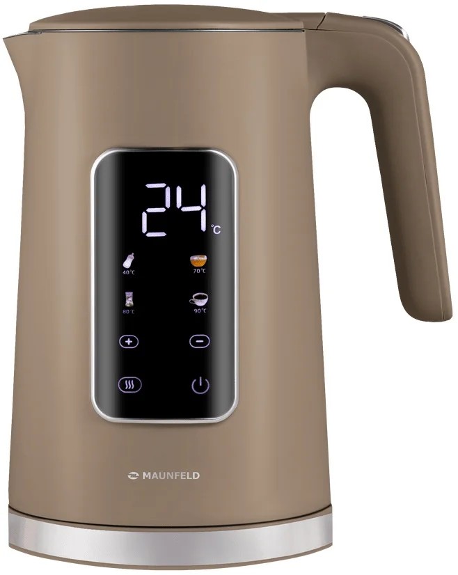 Изображение Электрический чайник MAUNFELD MGK-635DBR (2200 Вт/1,7 л /пластик/коричневый)