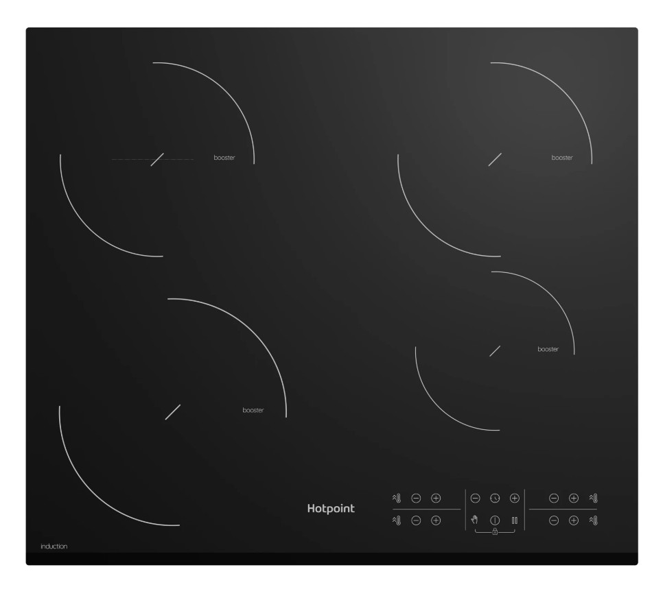 Изображение Варочная панель HOTPOINT HB 2560S BF (черный)