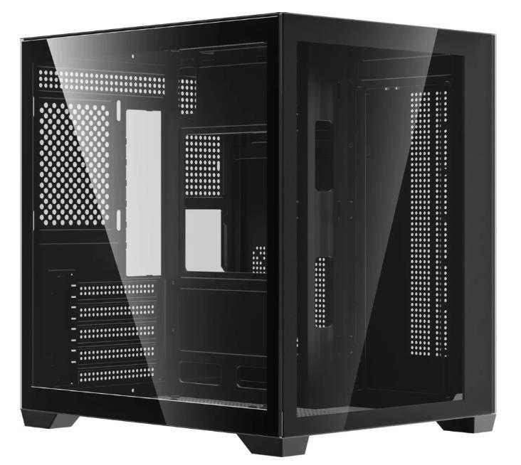 Изображение Корпус Accord ACC-ZMS03B Black (mATX, Mini-ITX, черный, без БП)/(ACC-ZMS03)