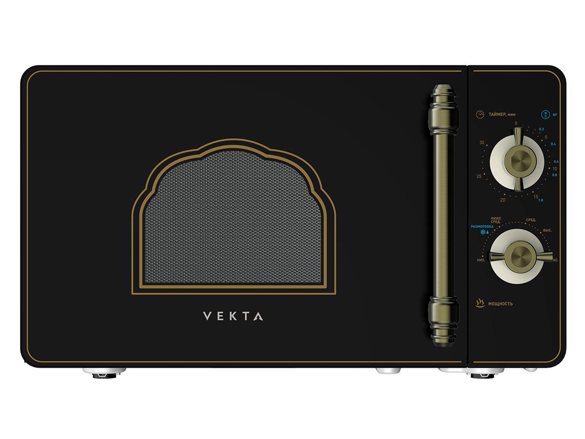Изображение Микроволновая печь VEKTA MS720HRB (700 Вт  20 л    черный)
