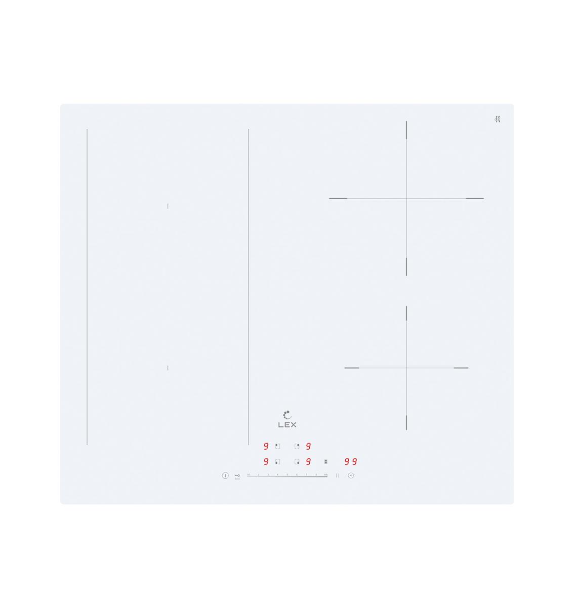 Изображение Варочная панель LEX EVI 641A WH (белый)
