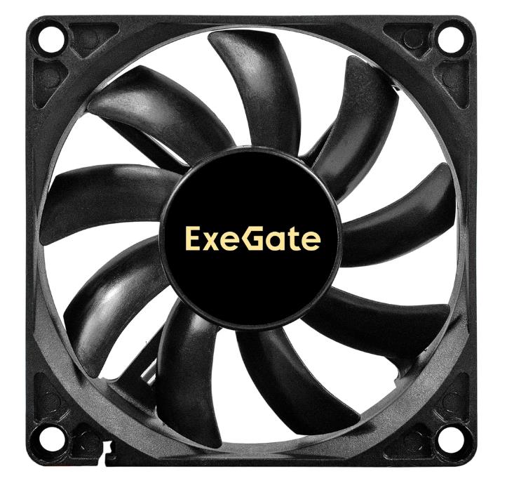 Изображение Вентилятор ExeGate EX08015S3P-24 (2500 об/мин , 80x80x25 мм,3-pin)
