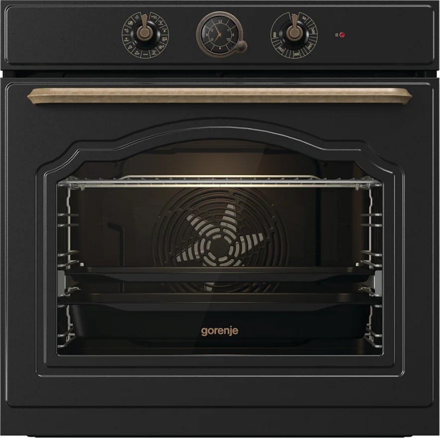 Изображение Духовой шкаф Gorenje BOS67372CLB (77 л , чёрный)