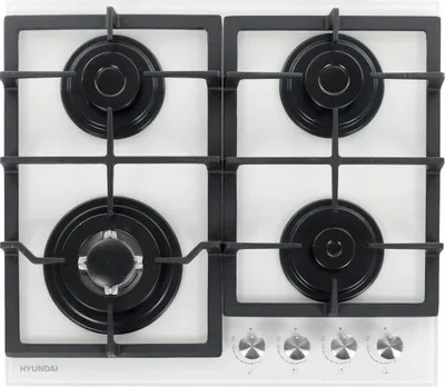 Изображение Варочная панель Hyundai HHG 6436 WG (белый)