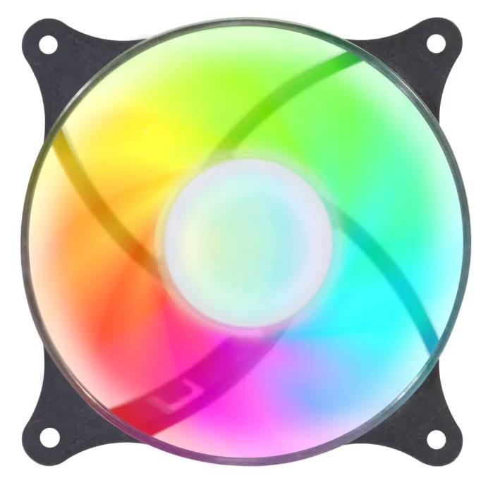 Изображение Вентилятор GMNG GG-CF120FRGB3-PWMBK (2000 об/мин , 120x120x25 мм,4-pin PWM)