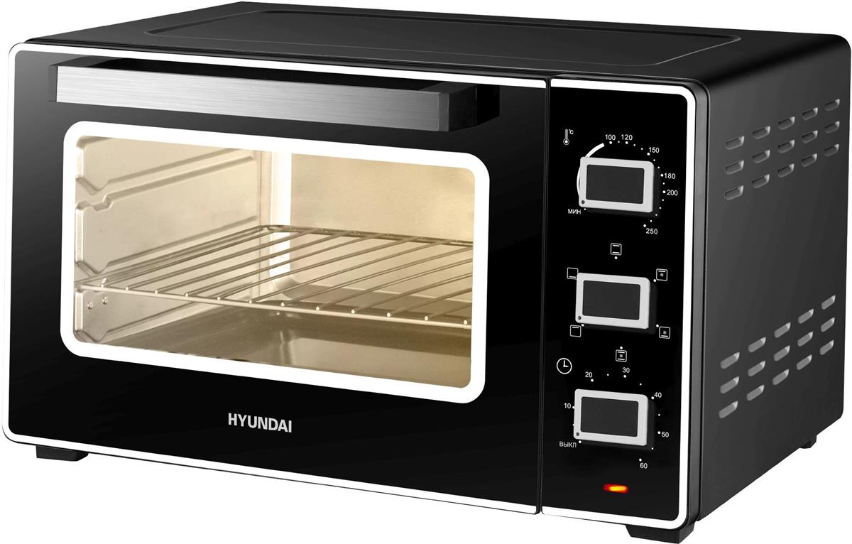 Изображение Электропечь Hyundai MIO-HY093 (28 л /1600 Вт /черный)