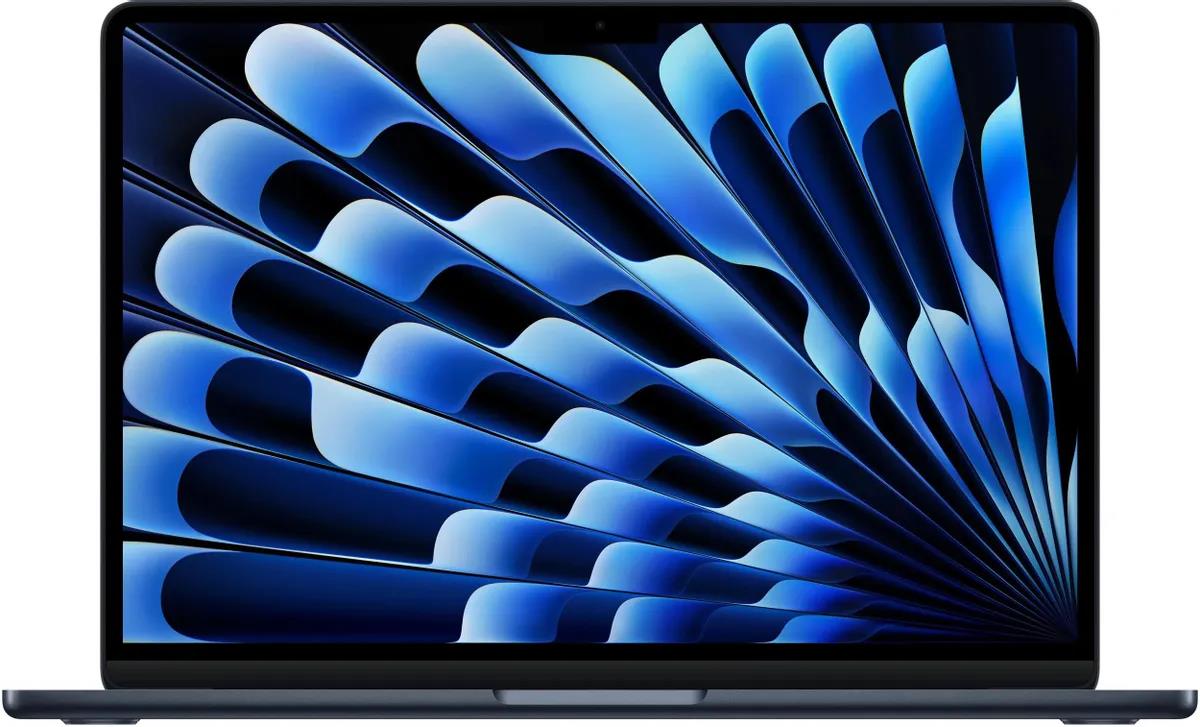 Изображение Ноутбук Apple MacBook Air A3240 (Apple M4 4000 МГц/ SSD 256 ГБ  /RAM 16 ГБ/ 13.6" 2560x1664/VGA встроенная/ macOS) (MW123HN/A)