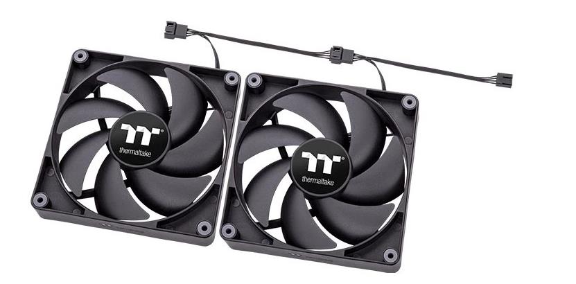 Изображение Вентилятор Thermaltake CL-F147-PL12BL-A (1200 об/мин , 120x120x25 мм,4-pin PWM)