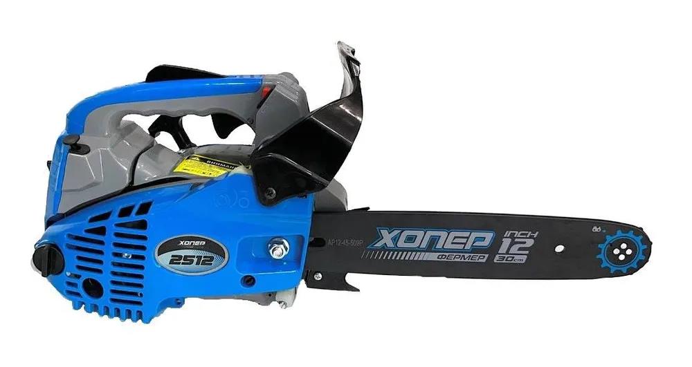Изображение Цепная бензопила ХОПЕР Фермер 2512 (1,5 л.с./шина 30 см )