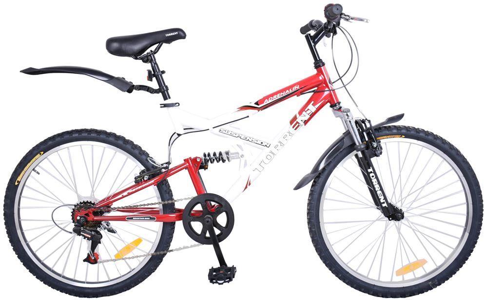 Изображение Велосипед Torrent Adrenalin 24 (красный, белый/24 "/17.0 ")-2016 года 4000171
