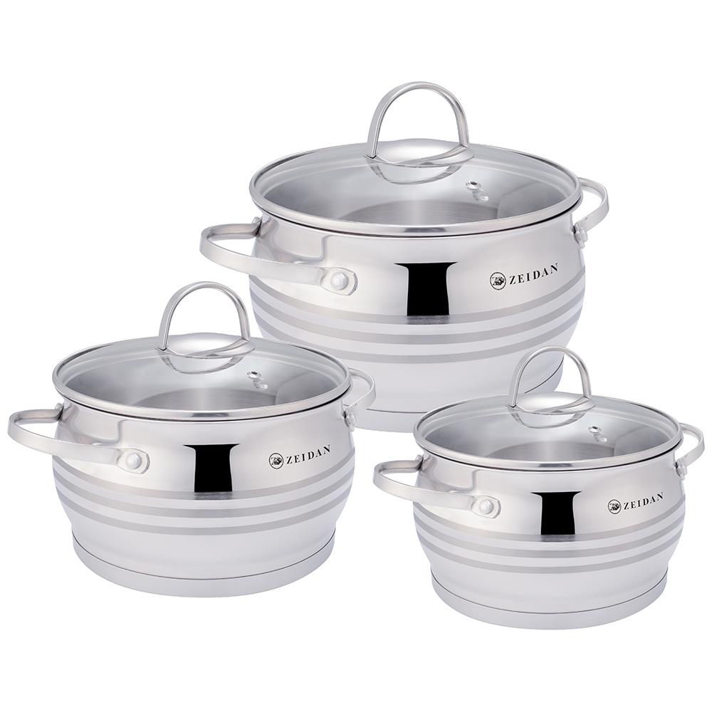 Изображение Набор кастрюль Zeidan Z-50669 6 предметов ()